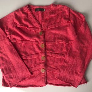 Willow Button Up Sweater, Size Small
